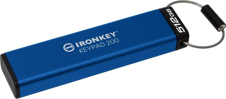 Actual product image Kingston Stick IronKey Keypad 200 512GB secure (512 GB, USB-A)