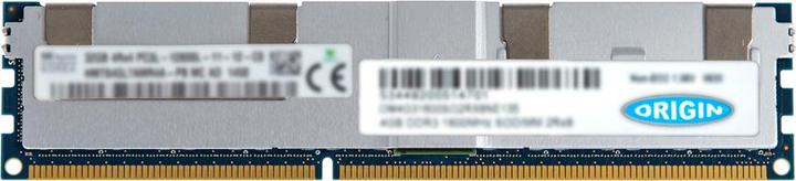 Image du produit Origin Storage 32GB DDR3 1333MHz LRDIMM 4Rx4 ECC 1.35V, 32 Go, 1 x 32 Go, DDR3, 1600 MHz, 240-pin DI (1 x 32GB, 1333 MHz, RAM DDR3, DIMM)