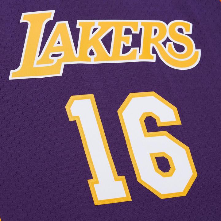 Actual product image Mitchell & Ness Swingman Mesh Jersey Los Angeles Lakers 2009 Pau Gasol (M)