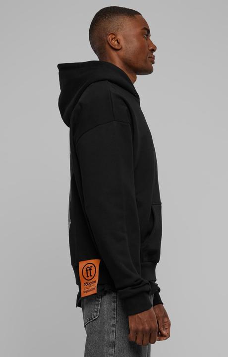 Actual product image Forgotten Faces Sliced Ultra Heavy Cotton Box Hoody (M)