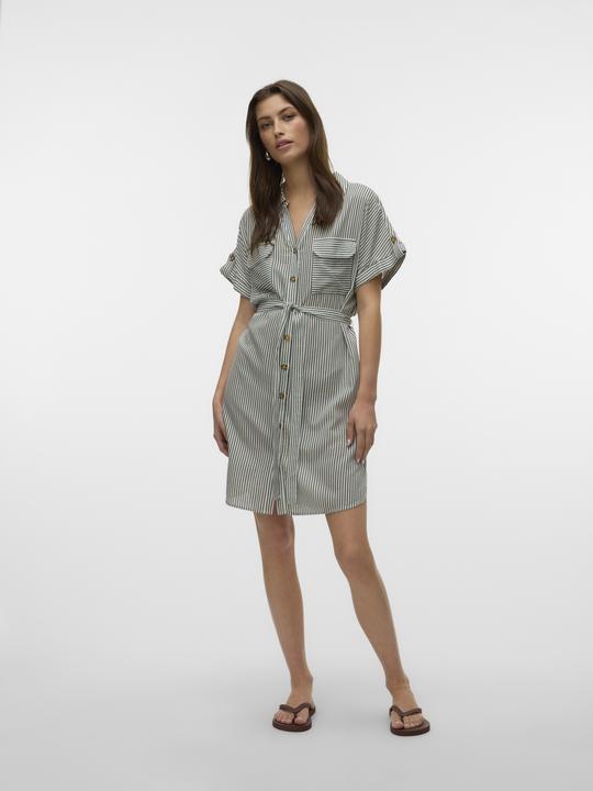 Actual product image Vero Moda Vmbumpy Ss Short Shirt Dress Wvn Ga Noos (XL)