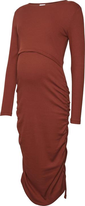 Mamalicious Mlemily June Ls Jrs Midi Dress 2f Noos (XL)