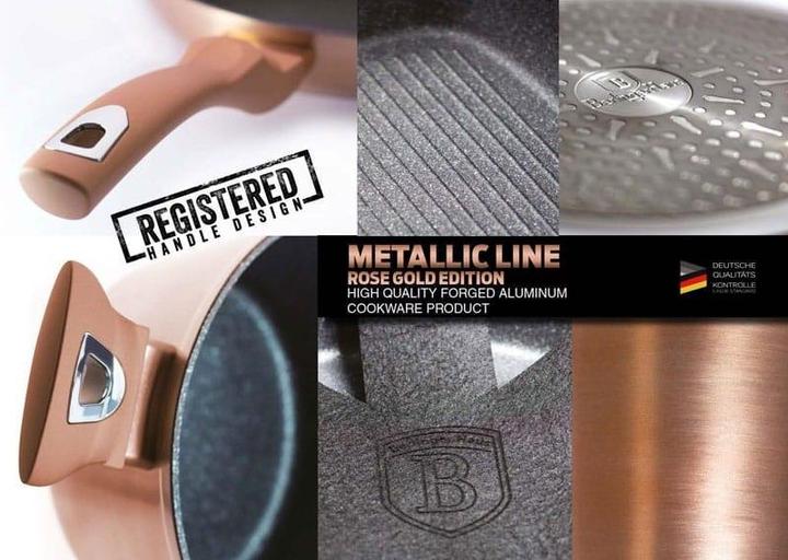 Produktbild BerlingerHaus frying pan BH/1948 Metallic Line Rose Gold Edition (24 cm, Bratpfanne, Aluminium)