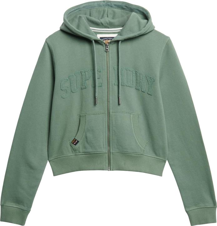 Immagine prodotto Superdry Kurzes Athletic Essentials Hoodie mit Reissverschluss (12)