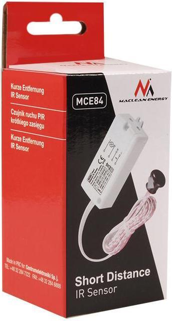 Produktbild Maclean MCE84 IR sensor short distance 5 cm LED lighting IP20 5A automatic light control (0.06 m)