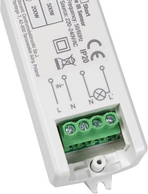 Produktbild Maclean MCE84 IR sensor short distance 5 cm LED lighting IP20 5A automatic light control (0.06 m)