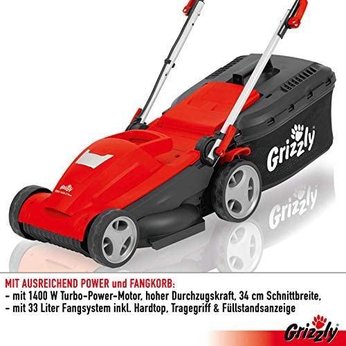 Produktbild Grizzly Electric mower 1400W ERM 1434-3 (Netzbetrieb)