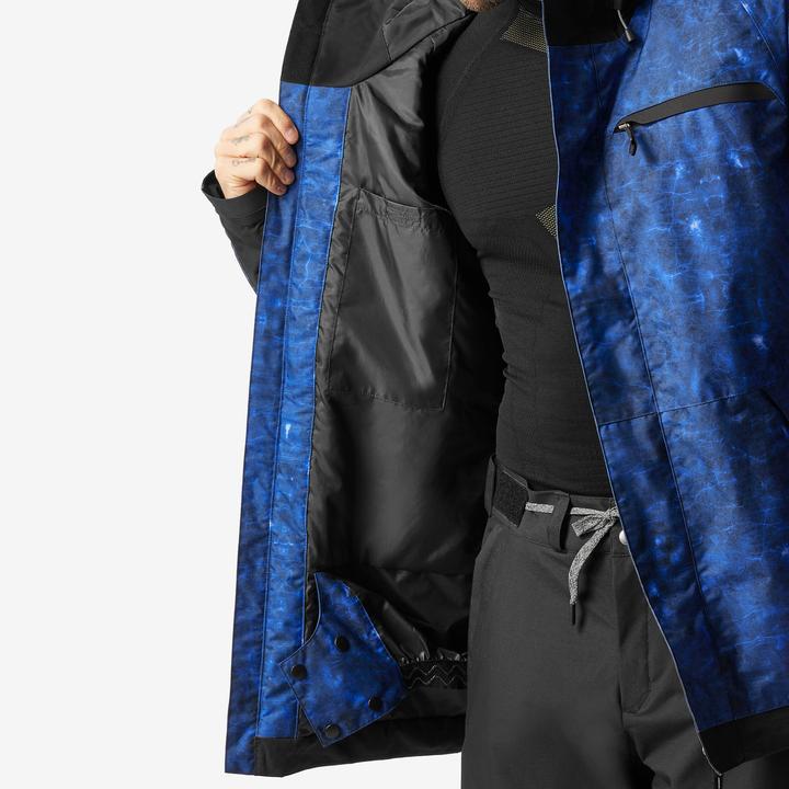 Produktbild Dreamscape Snowboardjacke Skijacke Herren - SNB 100 blau (S)