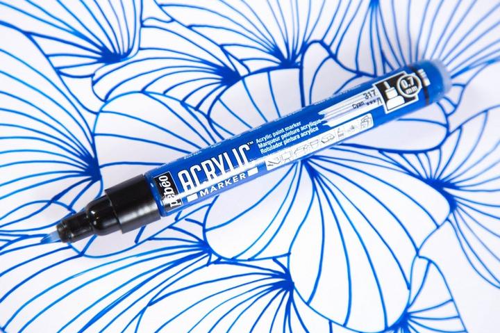 Image du produit Pebeo Acrylic Marker Pointe fine 1,2mm (Vert foncé, 1.20 mm)