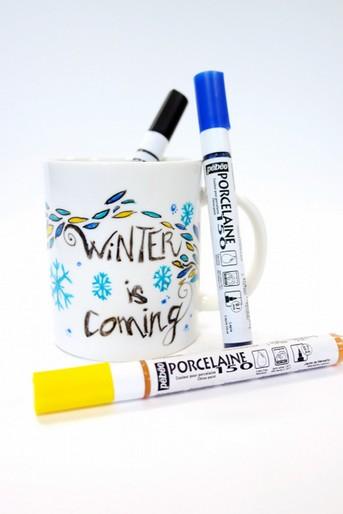Actual product image Pebeo Porcelaine 150 Marker Fine Tip 0,7mm (Lapis lazuli, 0.70 mm)