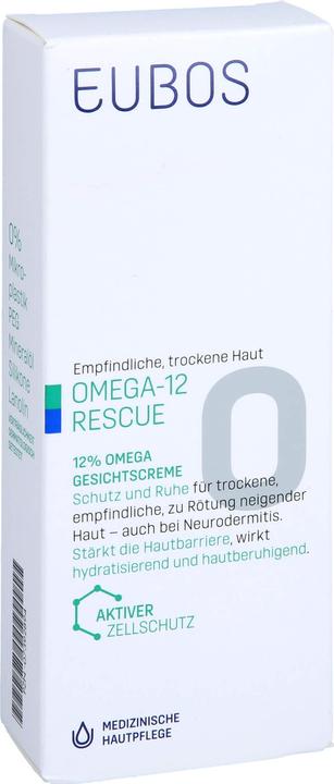 Actual product image Eubos Sensitive Skin Omega 3-6-9 Face Cream, 50 ml CRE (50 ml, 24h cream)
