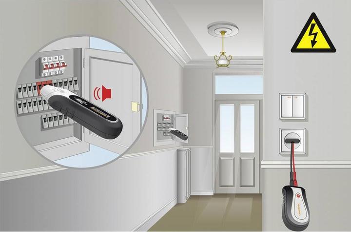 Produktbild Laserliner Leitungs-Suchgeräte-Set AC-Tracer (CAT III 300V)