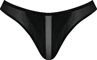 Produktbild Male Power Landing Strip Bikini Brief - Black - L (L)