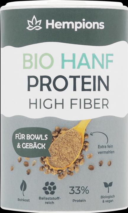 Hempions Bio Hanfprotein High Fiber (Neutral nussig, 1 Stk., 175 g)