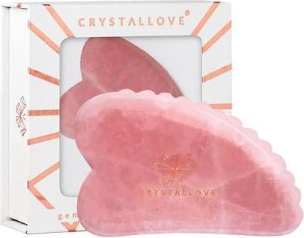 Crystallove Rose Quartz Gua Sha Plate