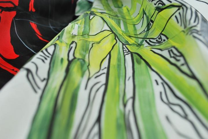 Actual product image Pebeo Setacolor Light Fabrics (Red, 45 ml)
