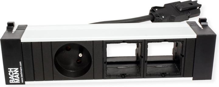 Actual product image Bachmann POWER FRAME - Power strip - AC 230 V (3 x, CEE 7/3, CEE 7/5, 0.20 m)