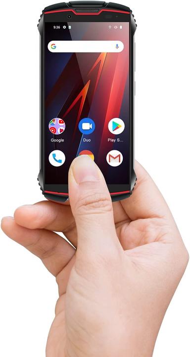 Actual product image Cubot Kingkong Mini 2 (32 GB, Black, Red, 4", Dual SIM, 13 Mpx, 4G)