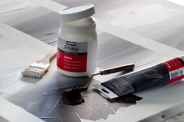 Produktbild Pebeo Studio Acrylics Gesso (Weiss, 1000 ml)