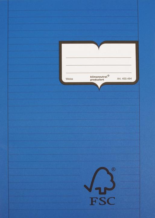 Image du produit Naturaline Cahier d'exercices (A4, À rayures, Couverture rigide)