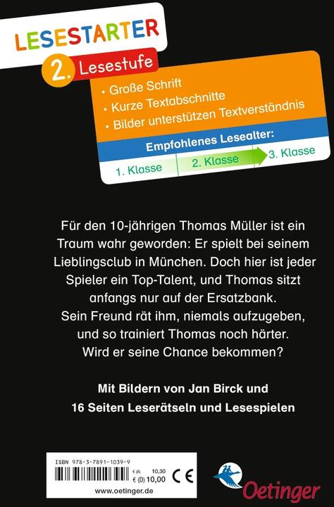 Produktbild Mein Weg in die Startelf (Deutsch, Thomas Müller, Julien Wolff, 2019)