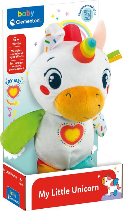 Image du produit Clementoni Bébé - peluche licorne (27 cm)