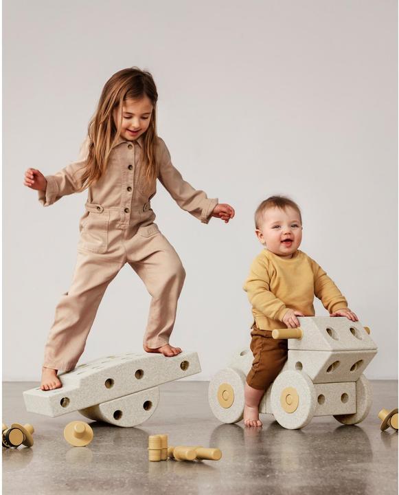Produktbild Modu Dreamer-Set - XXL Bauset Balance-Spielzeug, Rutscher, Wippe