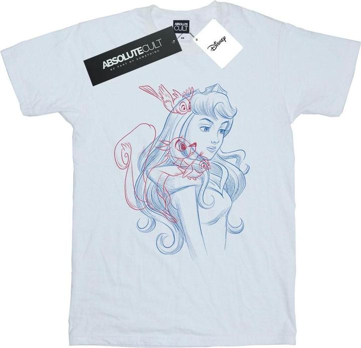Disney Aurora Animals Sketch TShirt (L)