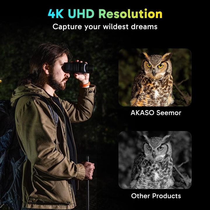 Immagine prodotto Akaso Seemor 200 Digital Binoculars With Ia
