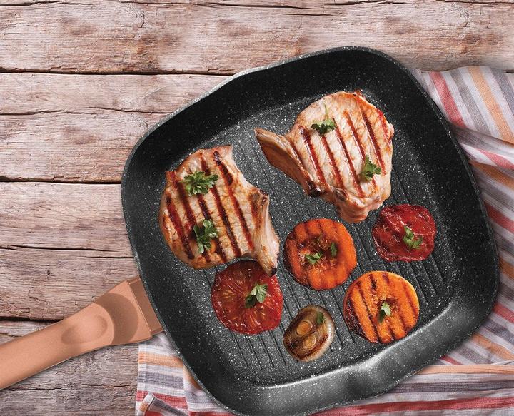 Produktbild BerlingerHaus Grill BH-1521 (28 cm, Grillpfanne, Aluminium)