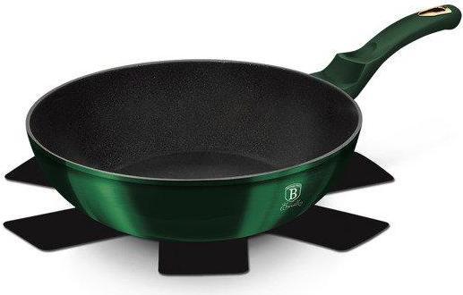 Immagine prodotto BerlingerHaus Padella WOK BH-6053 EMERALD TITANIO (Wok, Alluminio)