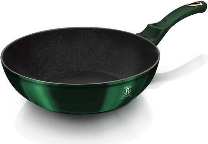 Immagine prodotto BerlingerHaus Padella WOK BH-6053 EMERALD TITANIO (Wok, Alluminio)