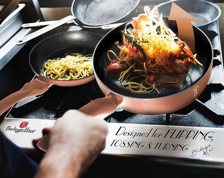 Actual product image BerlingerHaus WOK FLIP Frying pan 26cm BH-1522 (26 cm, Wok, Aluminium)