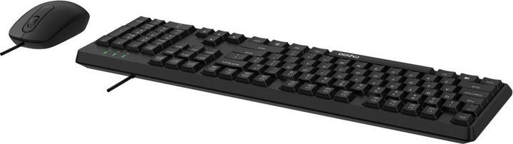 Image du produit Rapoo Kabelgebundenes Kombo Set "NX1500", Schwarz, QWERTZ (DE, Filaire)