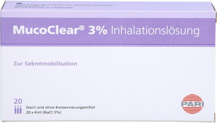 Actual product image PARI MucoClear 3 %