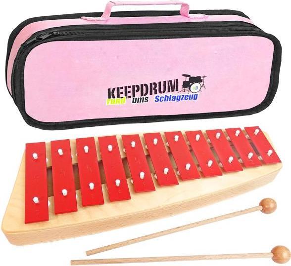 Produktbild Sonor NG10 NG-10 Glockenspiel für Kinder mit Tasche Pink