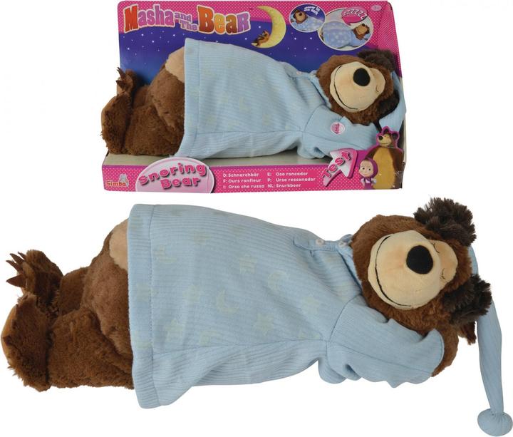 Produktbild Simba Masha Schnarchbär (40 cm)