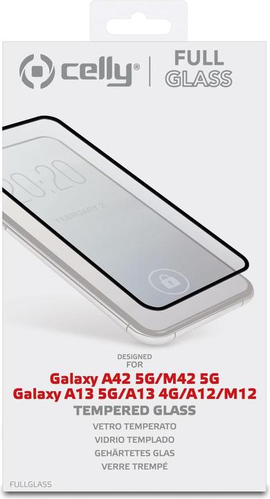 Actual product image Celly Full Glass (1 Piece, Samsung Galaxy A42 5G, Samsung Galaxy M42 5G)