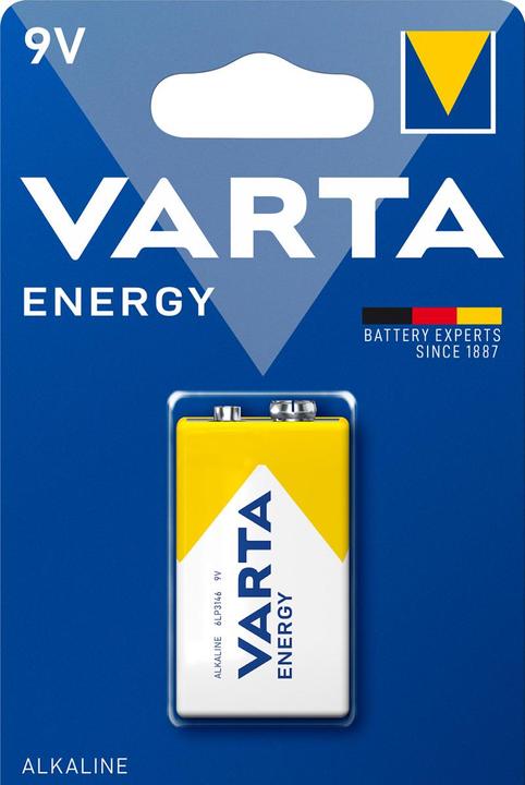 Produktbild Varta Energy 9V Block (1 Stk., 9V Block, 565 mAh)