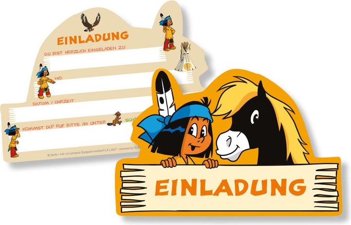 Produktbild DH-Konzept Einladung Indianer Yakari