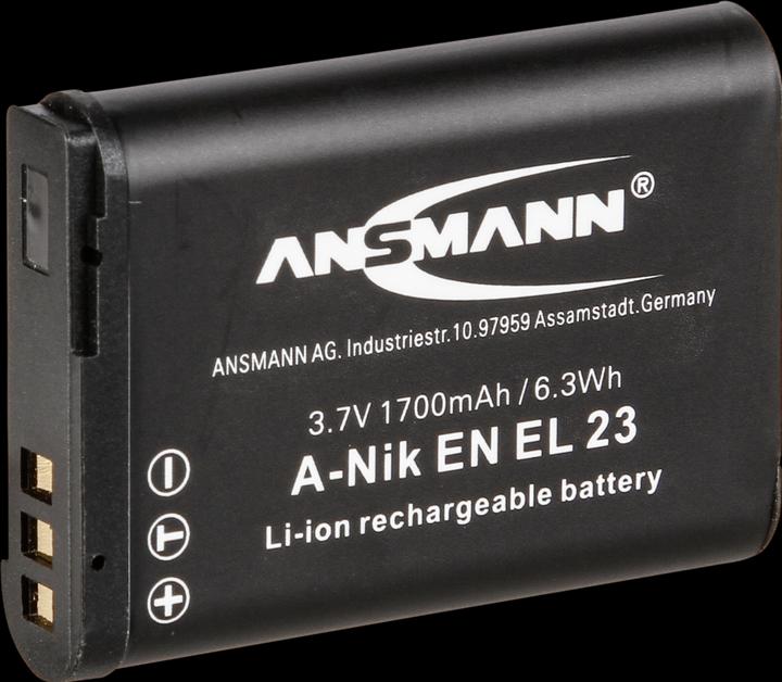 Produktbild Ansmann A-NIK EN-EL23 1700mAh 3,8V (Kamera Akku)