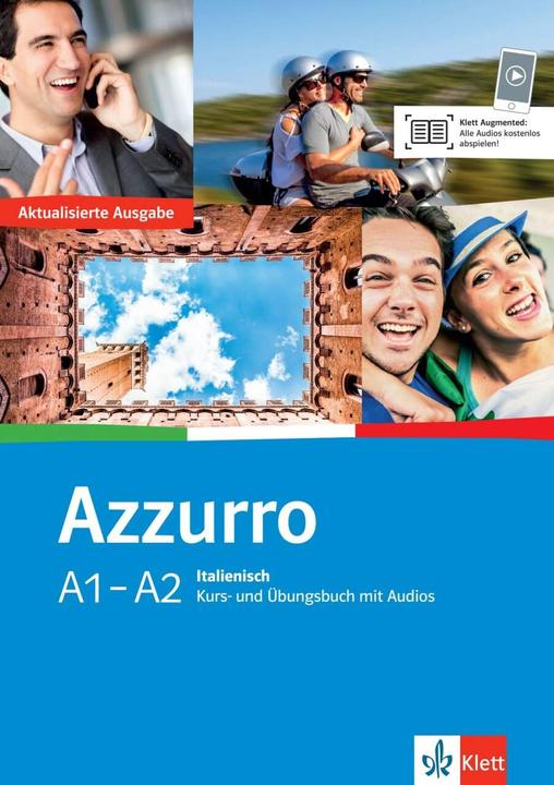 Produktbild Azzurro A1-A2. Neubearbeitung. Kurs- und Übungsbuch mit Audio-CD (Deutsch, Claudiaua, Fratter, Avana/Troncarelli, 2014)