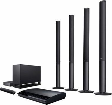 Image du produit Sony BDV-E980W, Système de home cinéma 5.1 Blu-ray, sans fil, 1000W