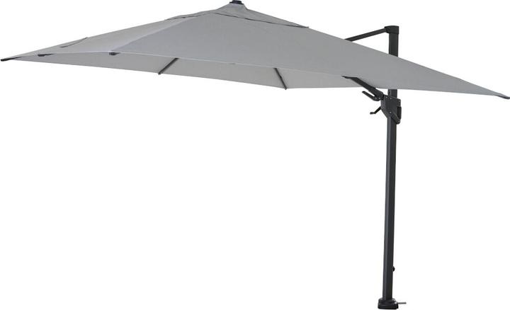 Immagine prodotto Siena Garden Ombrellone a sbalzo Bosco N+ antracite/grigio chiaro 300 x 300 cm (3 m)
