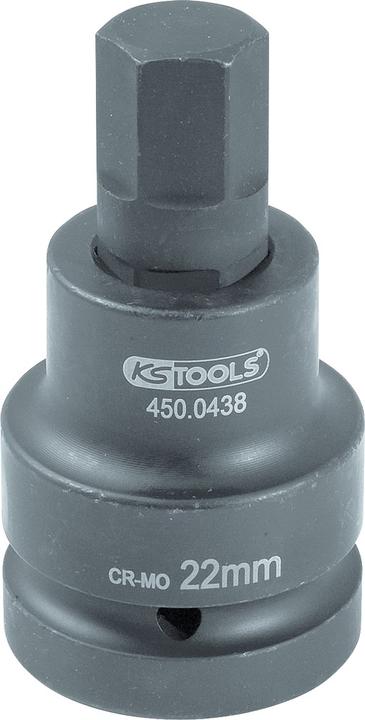 Produktbild KS Tools 1" Kraft-Bit-Stecknuss Innensechskant