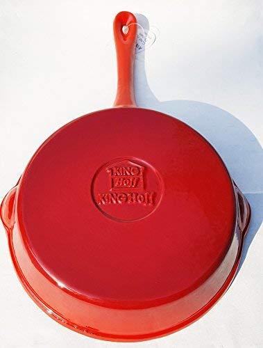 Productafbeelding Kinghoff GEVENEELDE gietijzeren pan 20cm KH-2261 (Kookpotten en pannenset, Gietijzer)