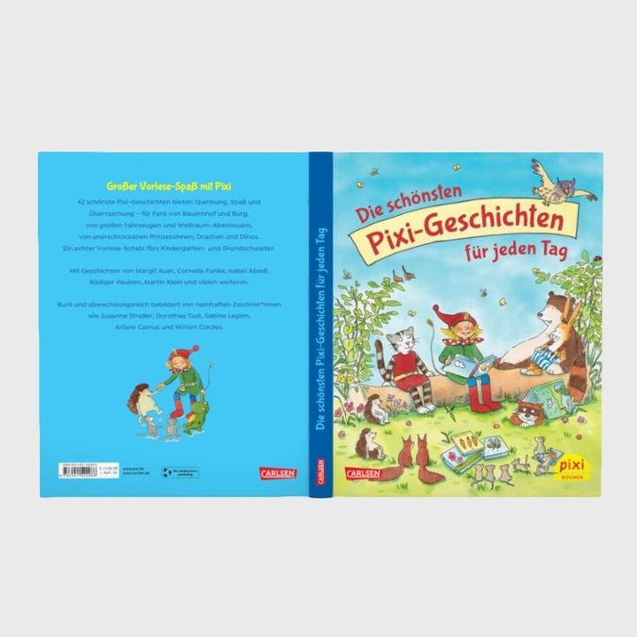 Actual product image Die schönsten Pixi-Geschichten für jeden Tag (German, Rüdiger/Funke, Isabelua, Cornelia/Abedi, Paulsen, 2024)