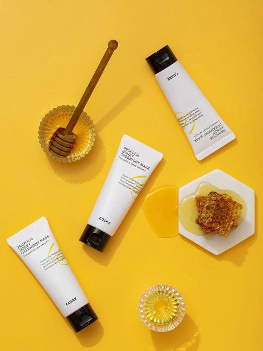 Actual product image Cosrx Full Fit Propolis Honey Overnight Mask - 60 ml (60 ml, Night cream)