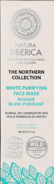 Image du produit Natura Siberica White Purifying Face Mask (80 ml)