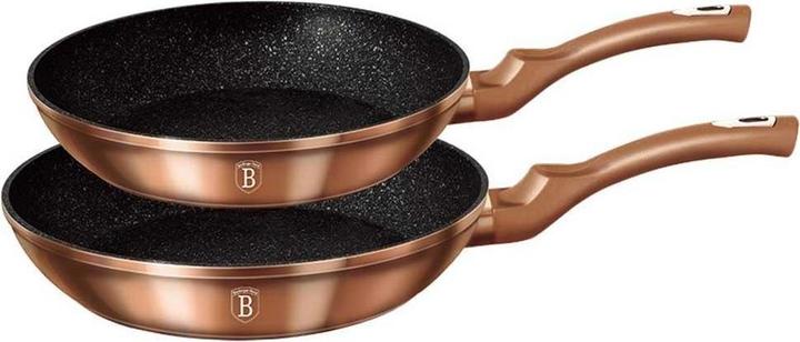 Produktbild BerlingerHaus 2 Rose Gold Granite Baking Kit Bh-1611 (Pfannenset + Topfset, Aluminium)